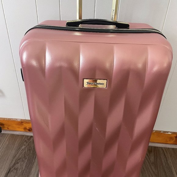 Juicy Couture Bags Juicy Couture 2 Hardside Wheeled Spinner Rose